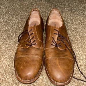 Merona brown leather men’s shoes size 8